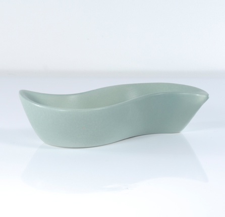 Enye-shaped dish
